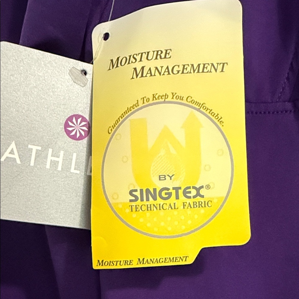 Athleta Deep Purple Turtleneck Long Sleeve Top - Picture 6 of 8